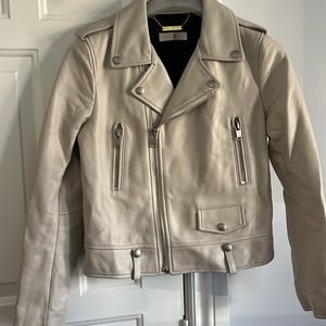 Leather Moto Jacket